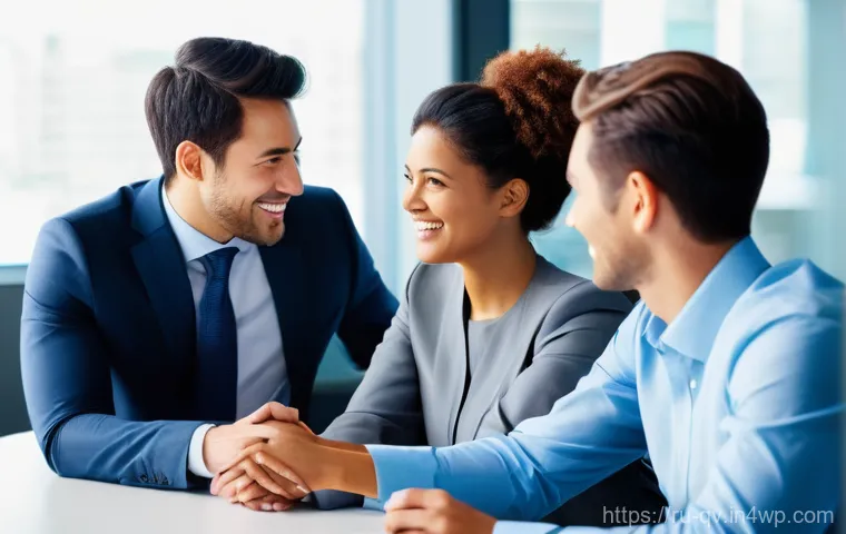 생산적인 논쟁과 비생산적인 논쟁 구분하기 - **Productive Collaboration and Shared Understanding**
"A diverse group of four adults (two men a...